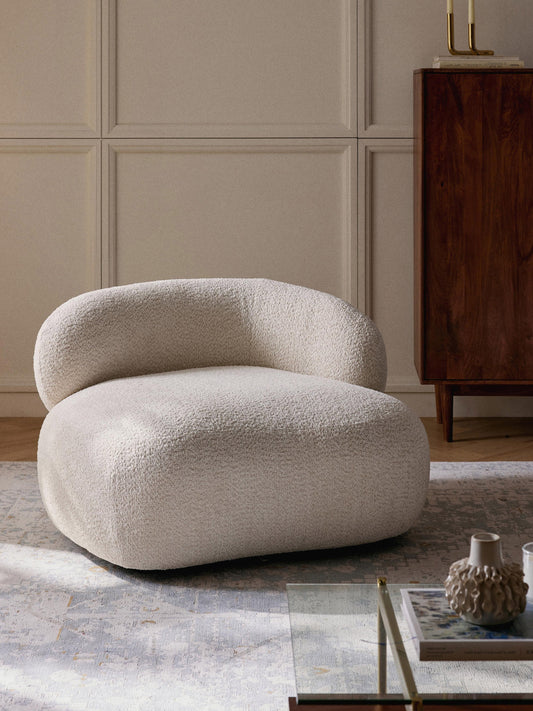 Albreda Teddy Bouclé Lounge Chair
