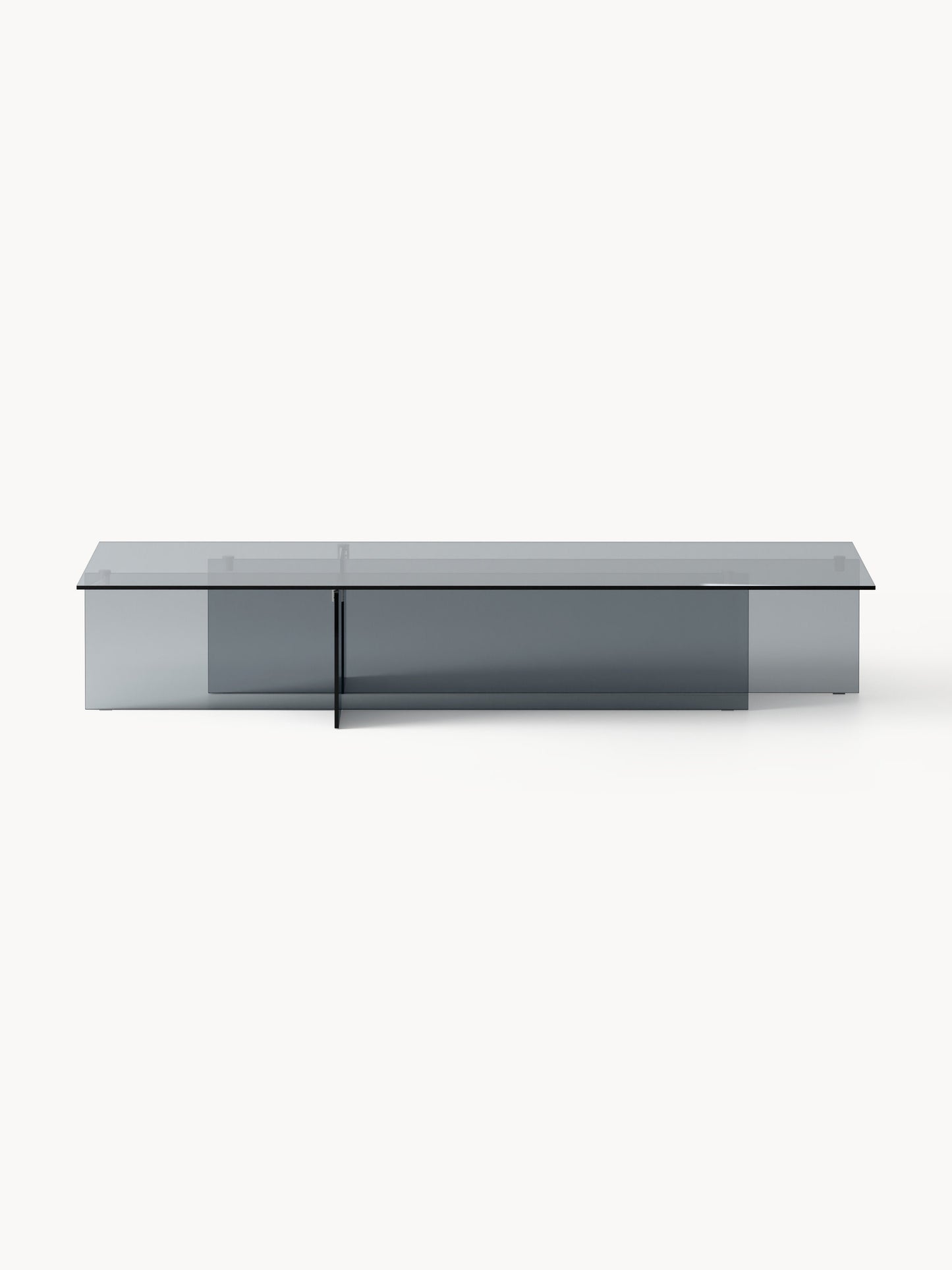 Anoutte Large Glass Coffee Table, W 160 cm