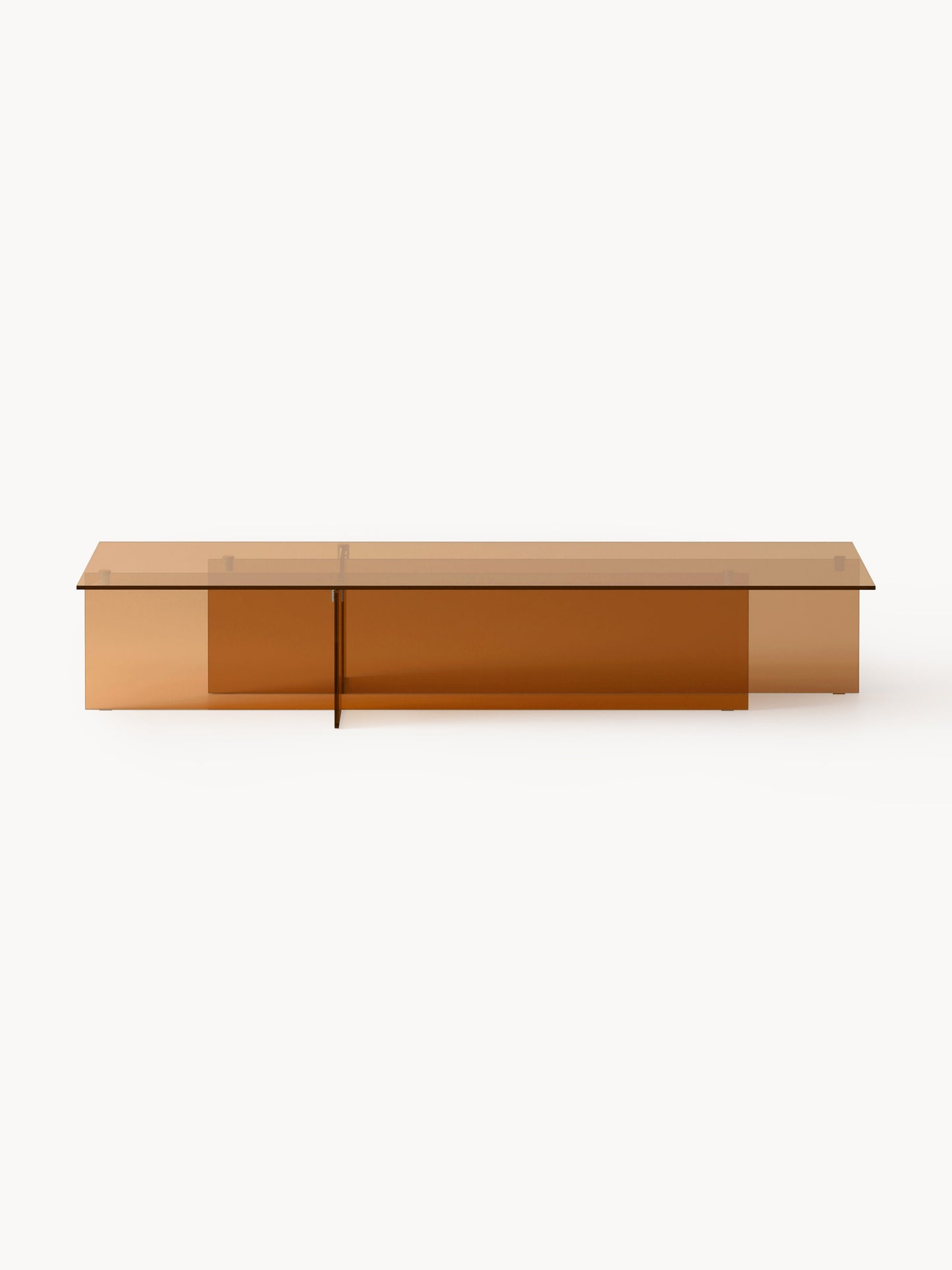 Anoutte Large Glass Coffee Table, W 160 cm