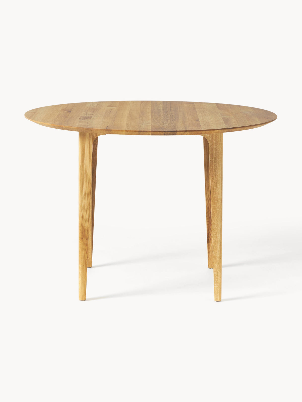 Archito Round Dining Table in Oak, Ø 110 cm