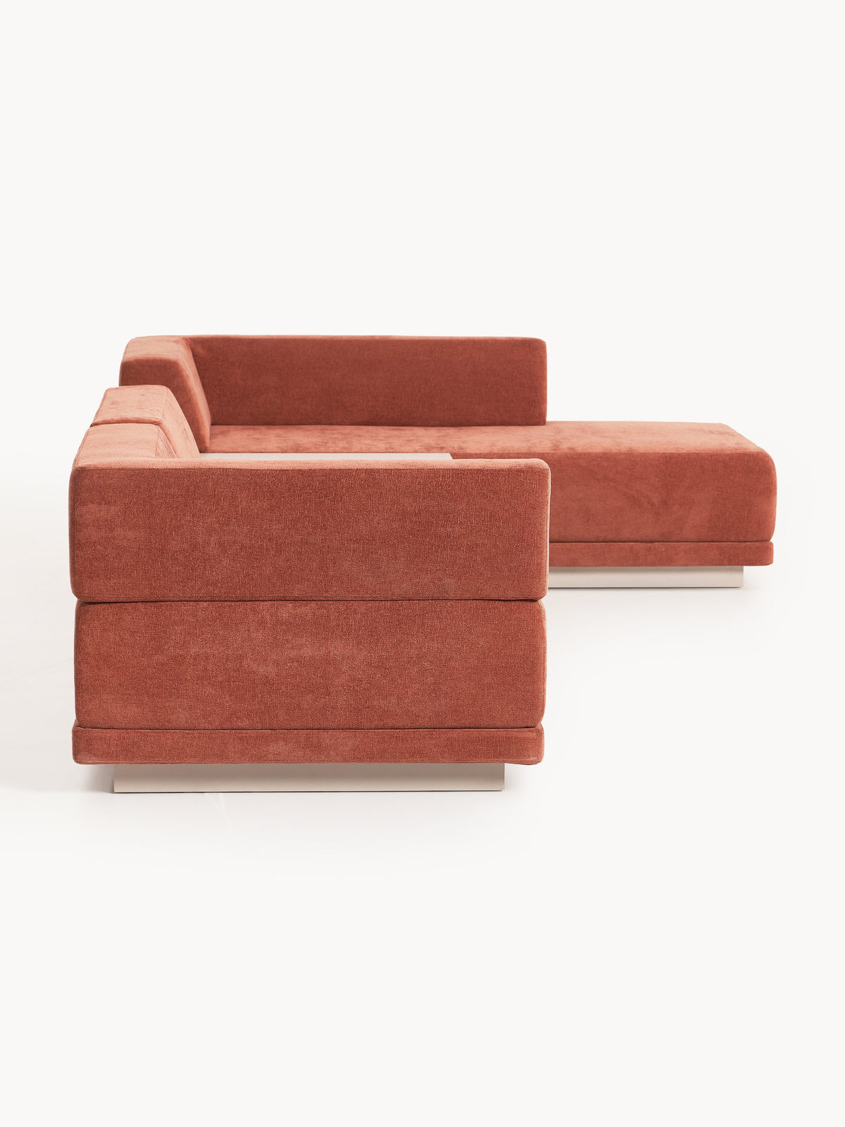 Colinno Modular Corner Sofa (4-Seater) with Coffee Table
