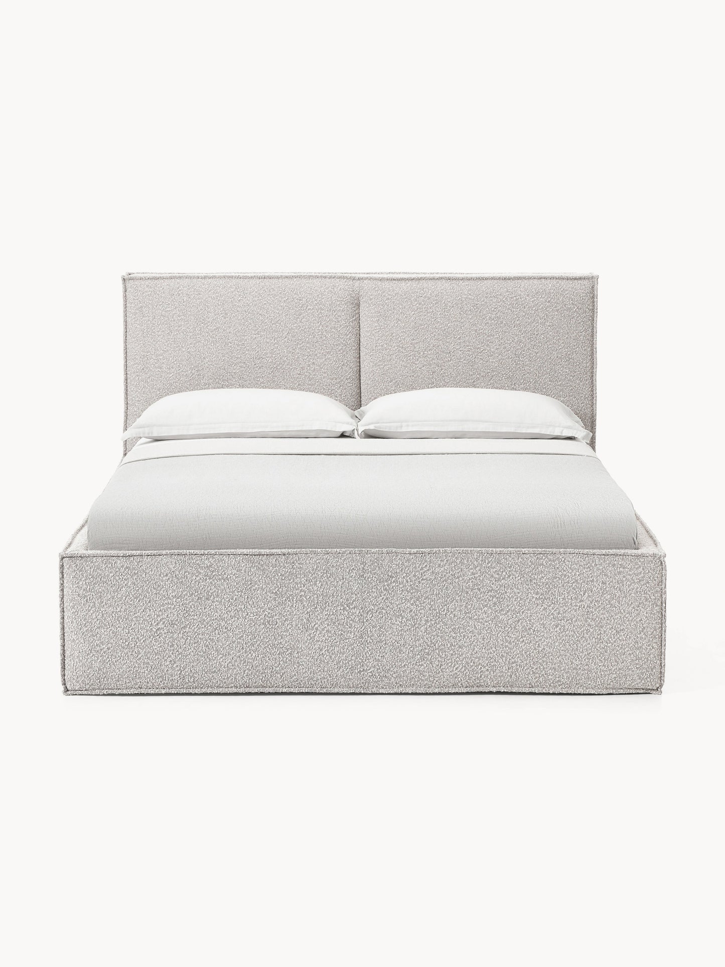 Drenna Bouclé Upholstered Bed