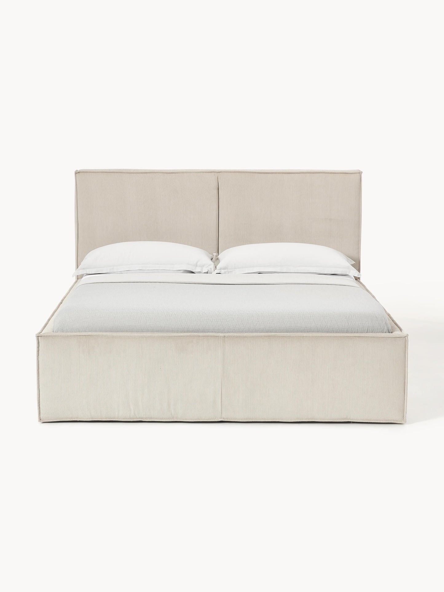 Drenna Corduroy Upholstered Bed