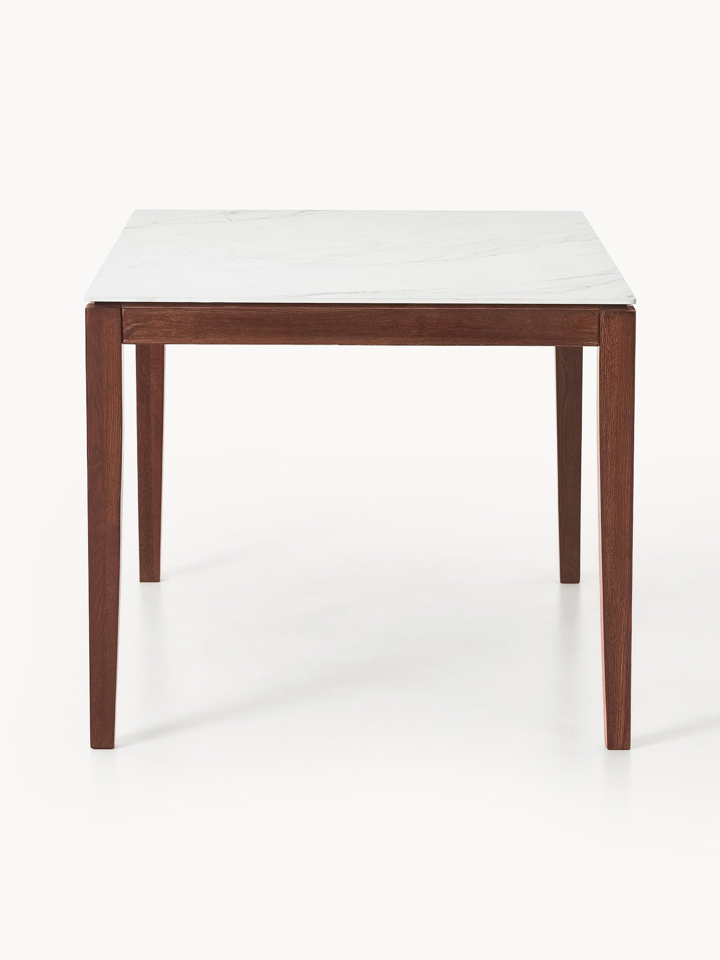 Jacksino Dining Table with Marble-Look Tabletop, in Various Sizes
