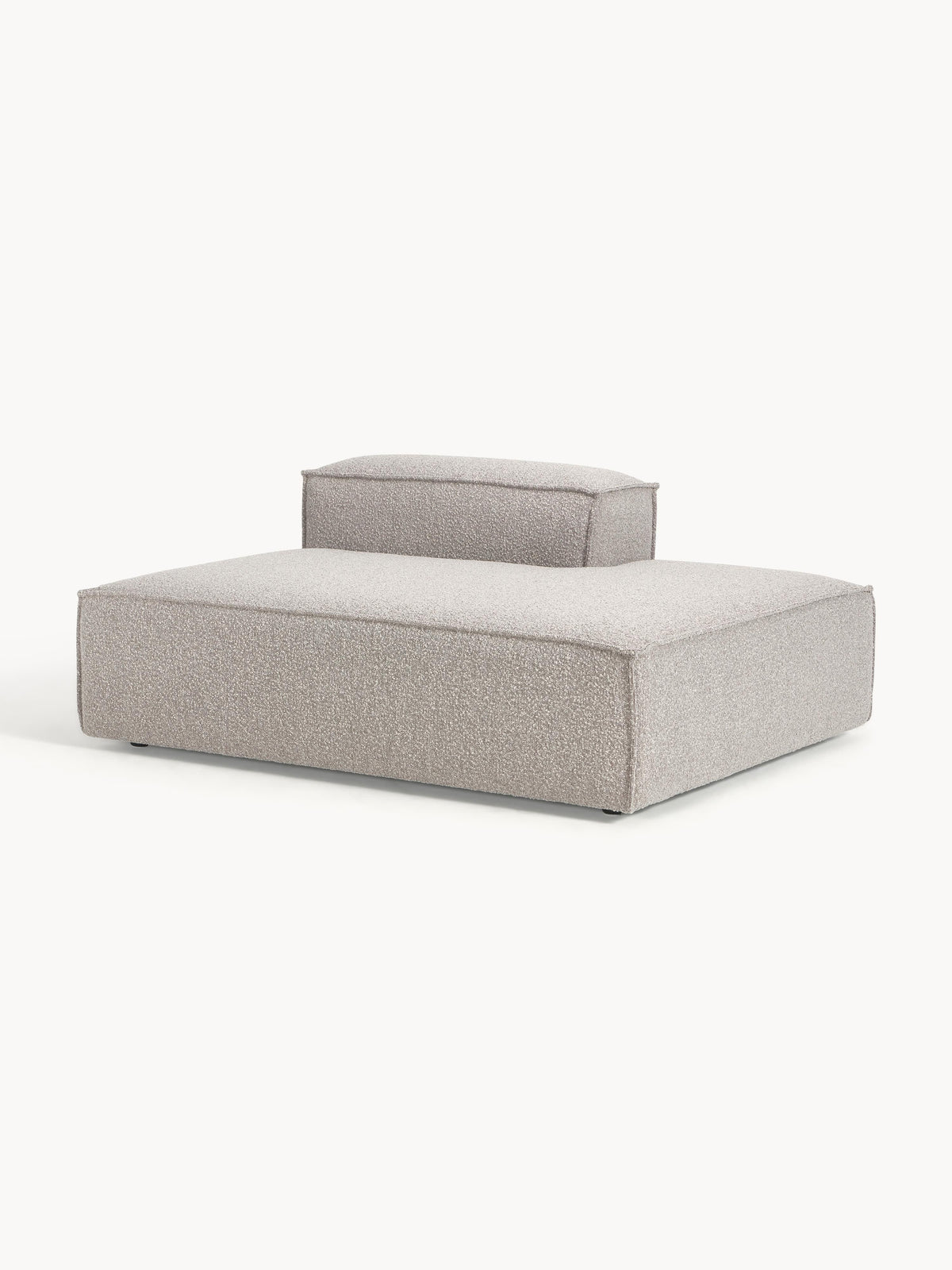Lennick Bouclé Ottoman Module