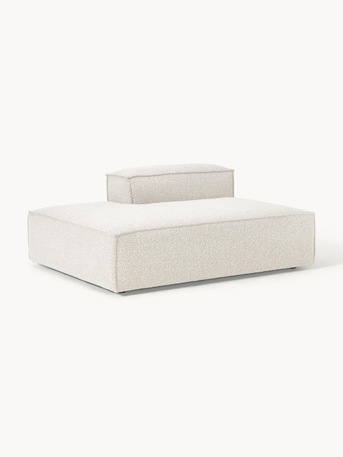 Lennick Bouclé Ottoman Module