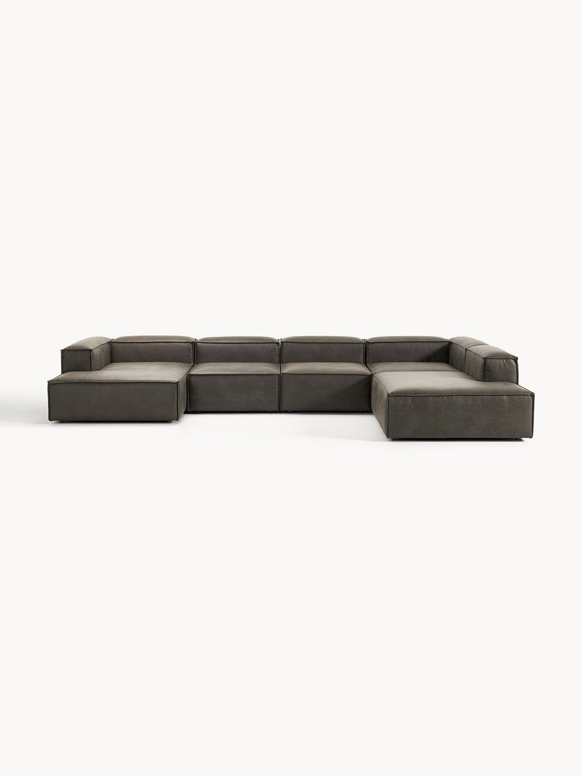 Lennick Modular XL Leather Sofa
