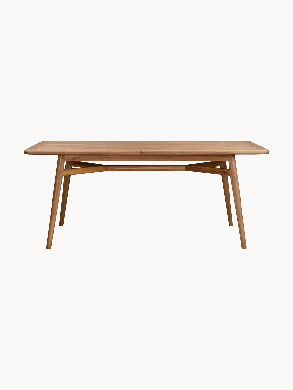 Marcino Acacia Wood Garden Table, 180 x 90 cm