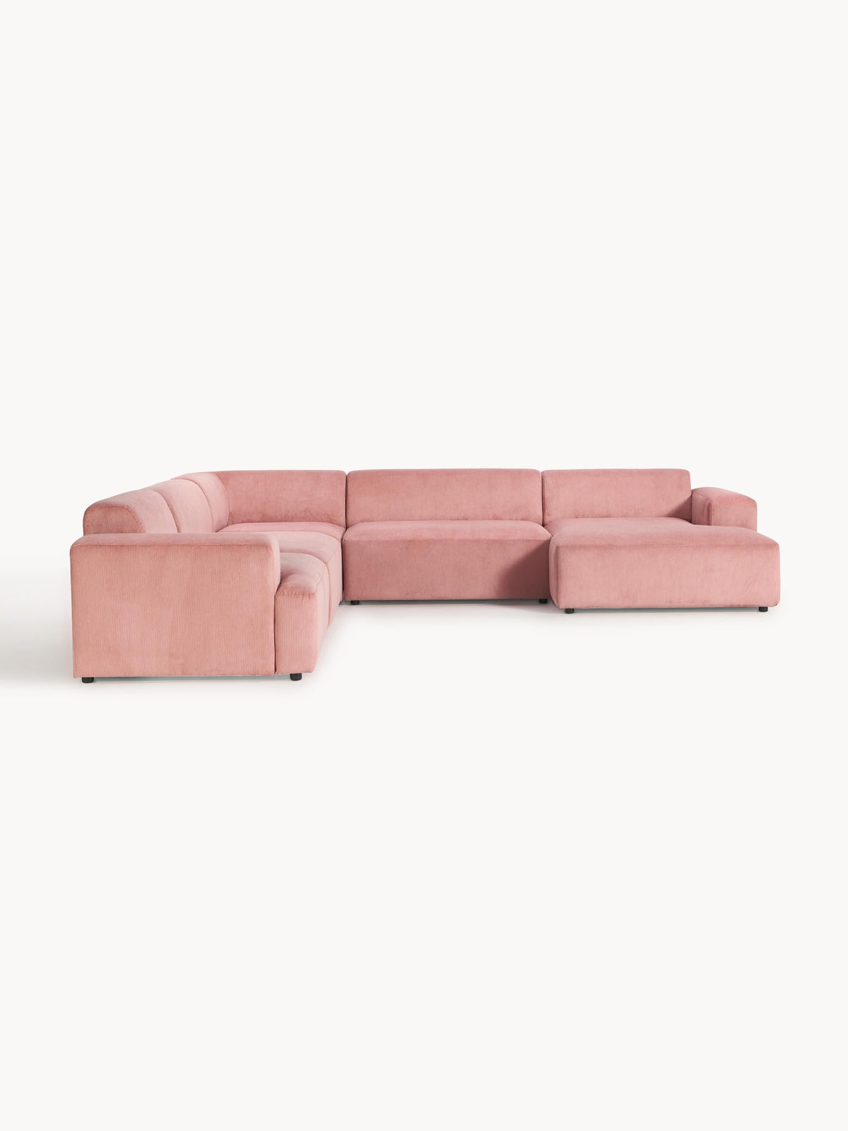 Melisa XL Corduroy Corner Sofa