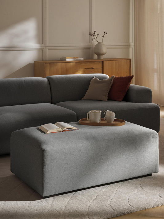 Melisa XL Ottoman, W 116 x D 72 cm
