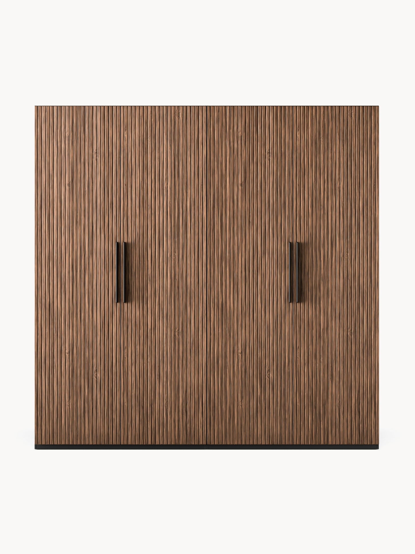 Simonetta Modular Hinged-Door Wardrobe, 200 cm Wide, in Various Sizes