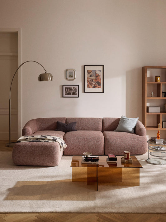 Sofinne Modular Bouclé Corner Sofa (3-Seater)