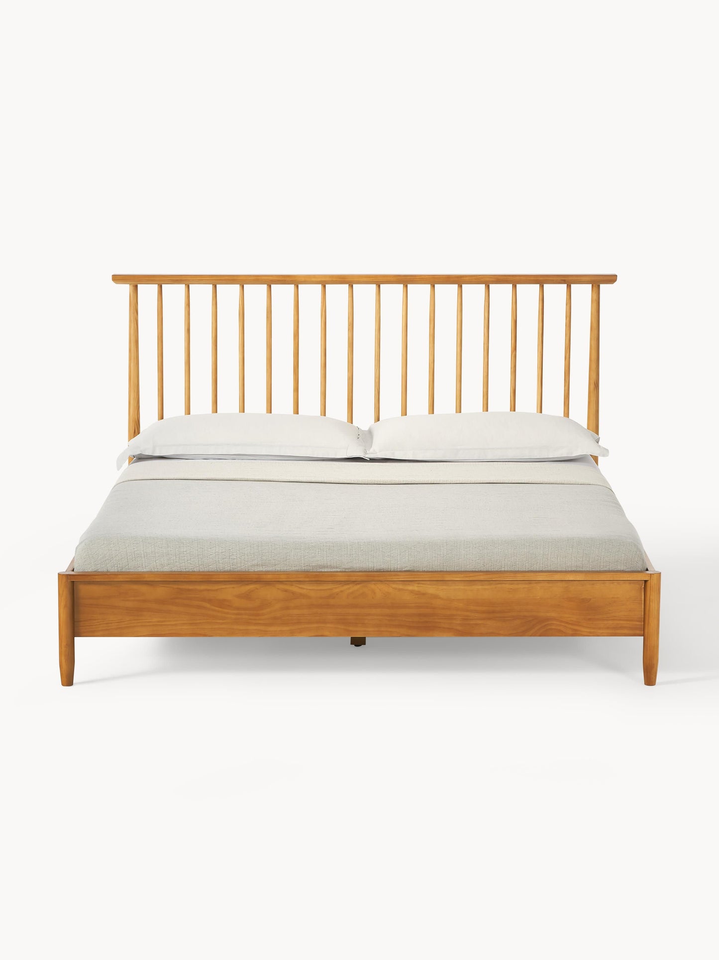 Windara Wooden Bed with Pine Headboard