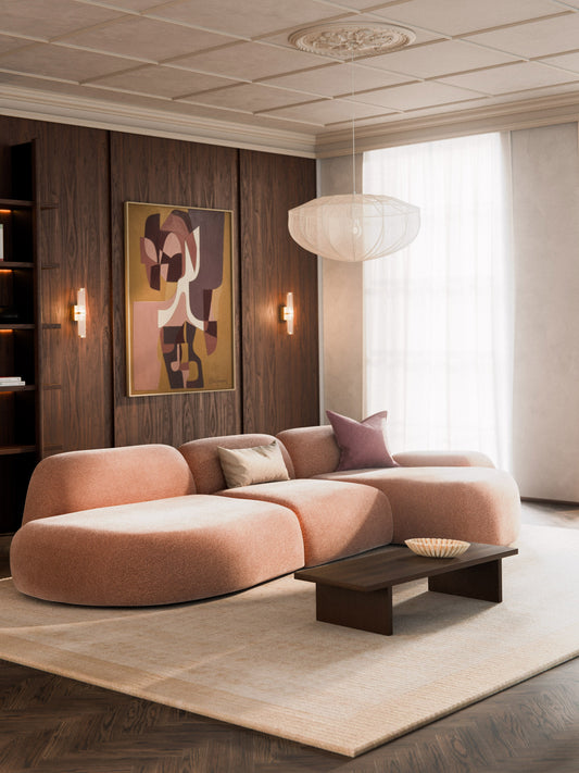 Wolena Modular Corner Sofa (4-Seater) with Chaise Longue