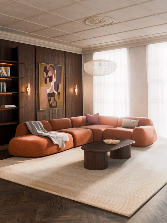 Wolena Modular XL Corner Sofa with Chaise Longue