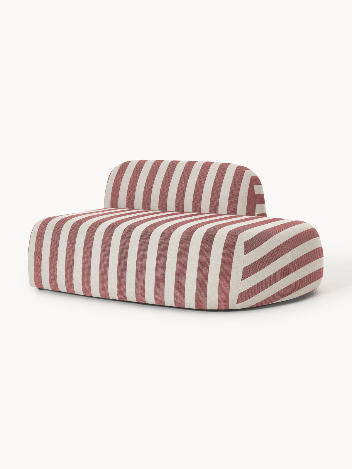 Wolena Striped Chaise Module