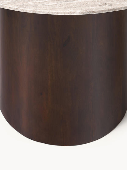 Abbara Round Marble Dining Table, Ø 120 cm
