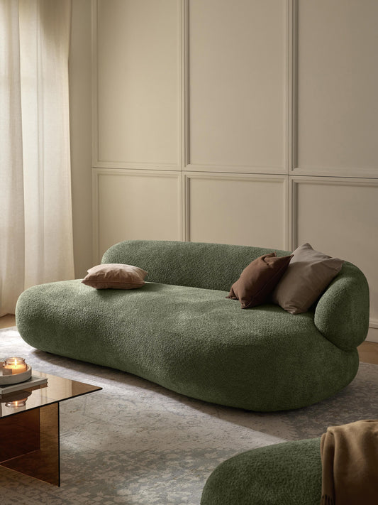 Albreda Teddy Bouclé Sofa (3-Seater)