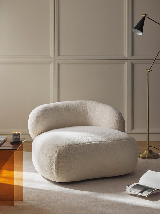 Albreda Teddy Fur Lounge Chair