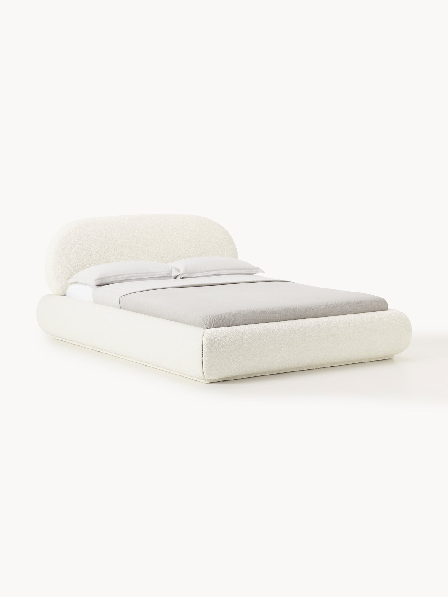 Albreda Upholstered Bouclé Bed