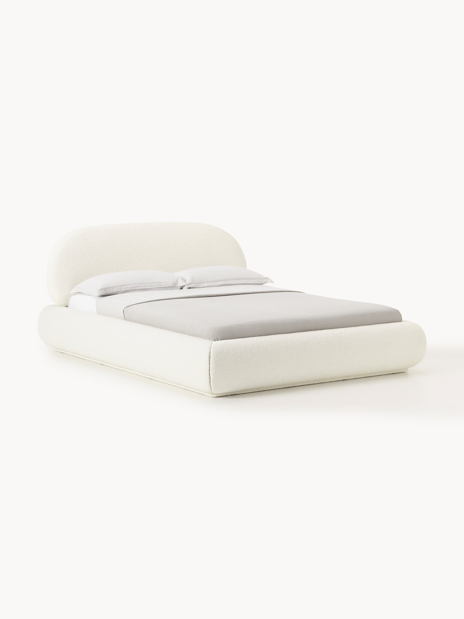 Albreda Upholstered Bouclé Bed