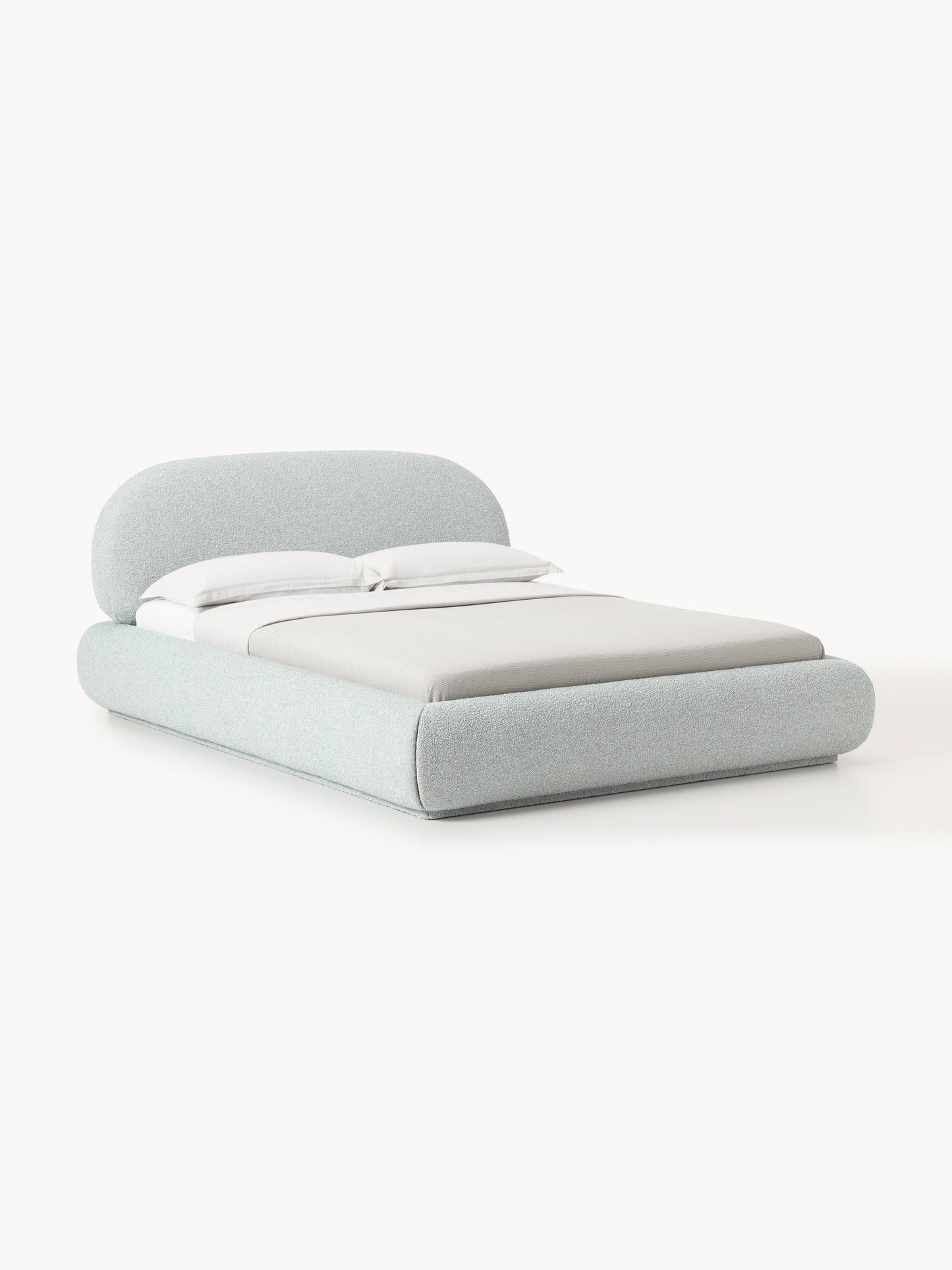 Albreda Upholstered Bouclé Bed