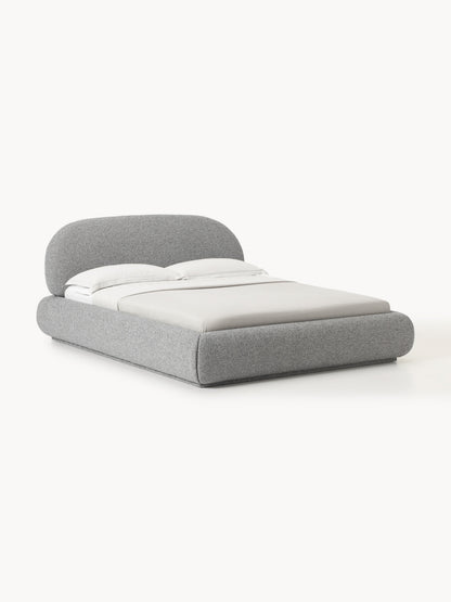 Albreda Upholstered Bouclé Bed with Storage