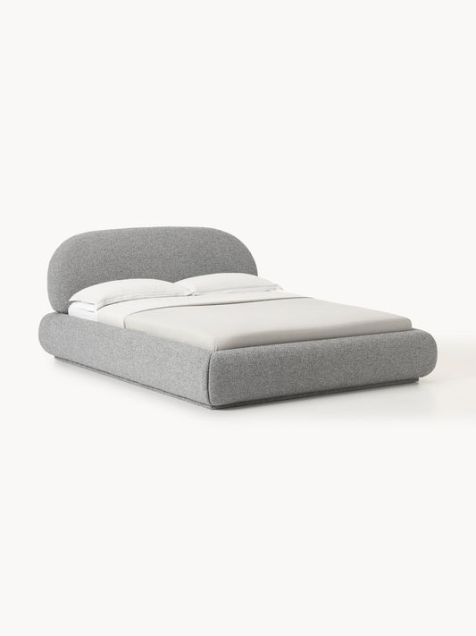 Albreda Upholstered Bouclé Bed with Storage