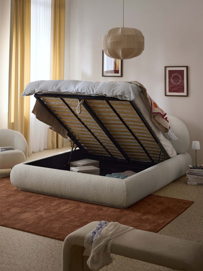 Albreda Upholstered Teddy Bed with Storage
