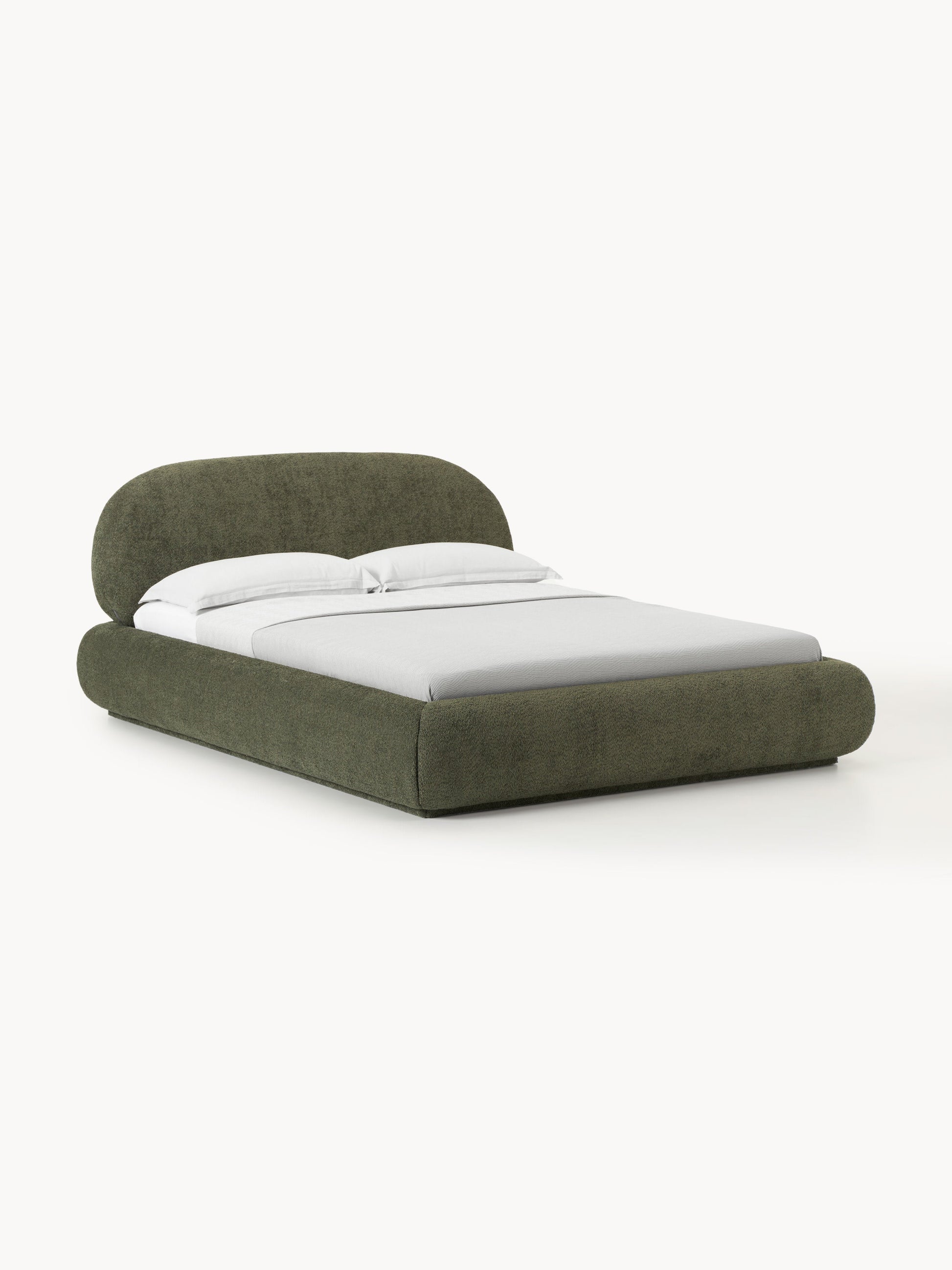 Albreda Upholstered Teddy Bouclé Bed