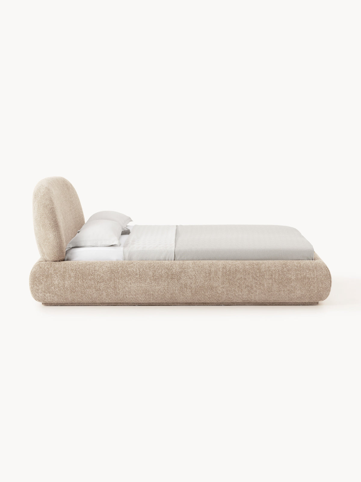 Albreda Upholstered Teddy Bouclé Bed