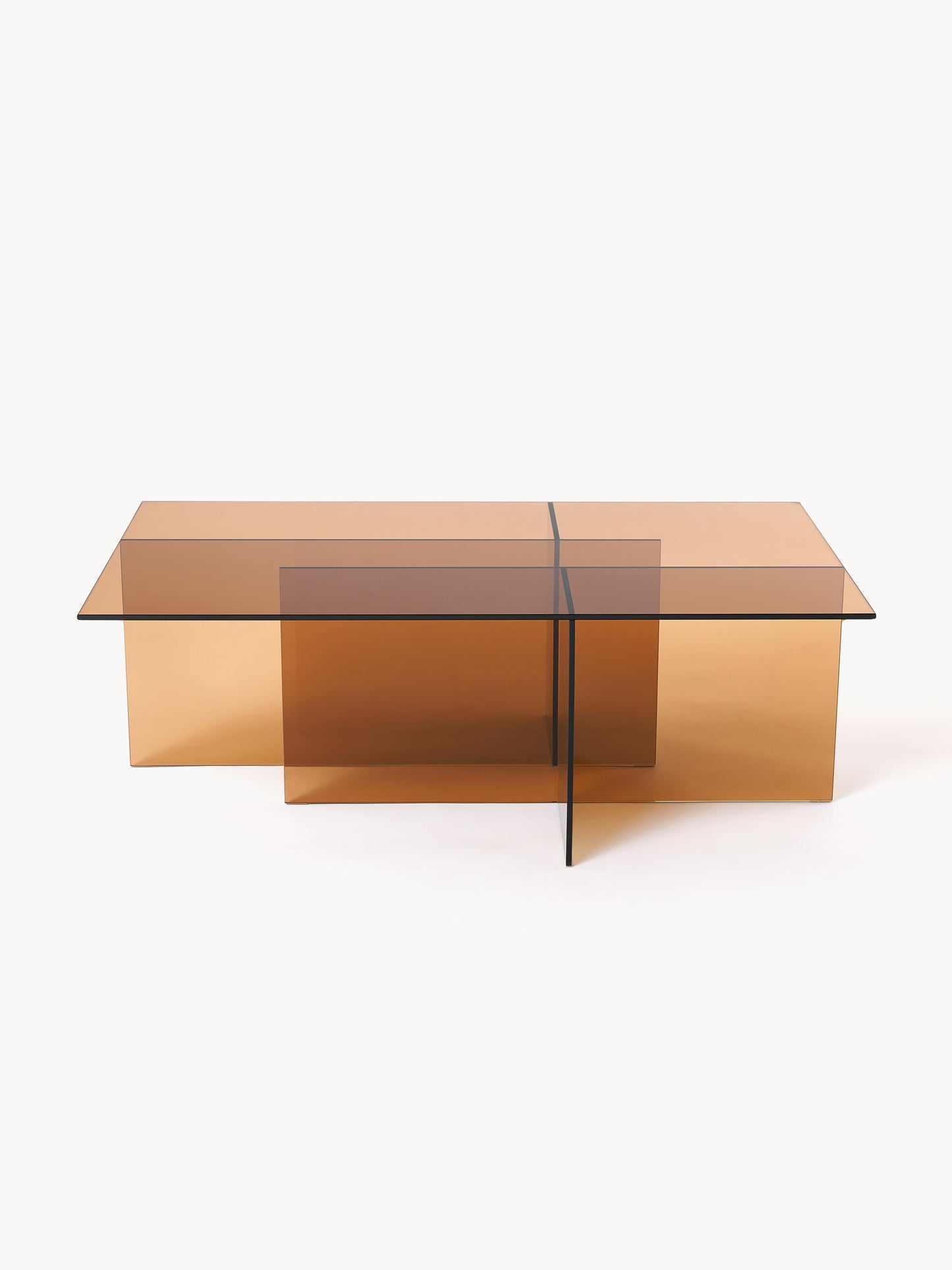 Anoutte Glass Coffee Table, W 102 cm