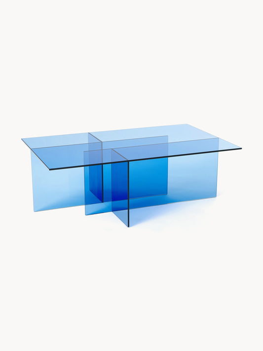 Anoutte Glass Coffee Table, W 102 cm