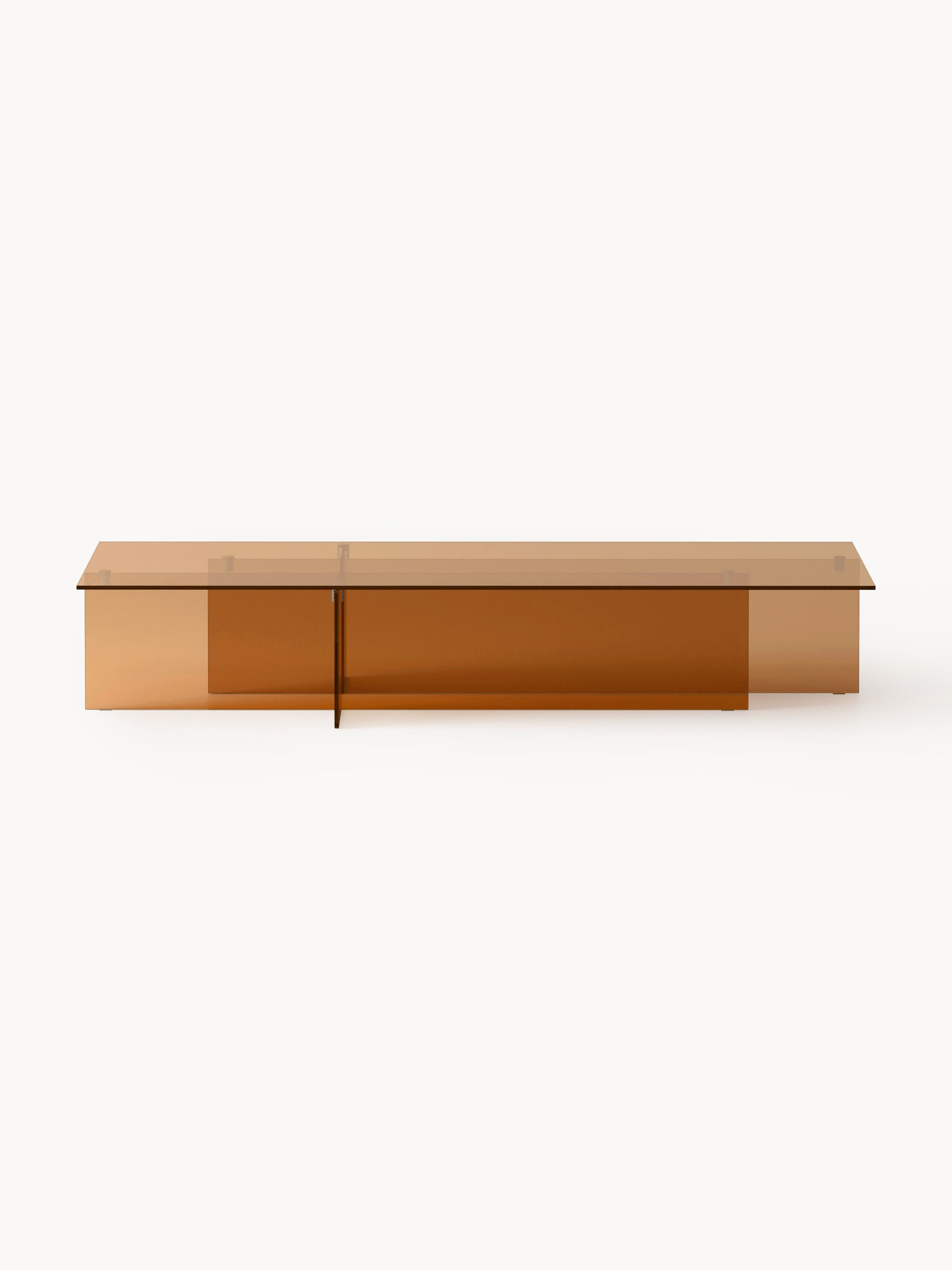 Anoutte Large Glass Coffee Table, W 160 cm