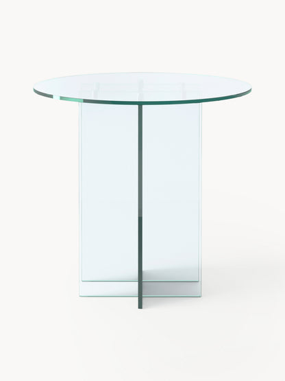 Anoutte Round Glass Dining Table, in Various Sizes