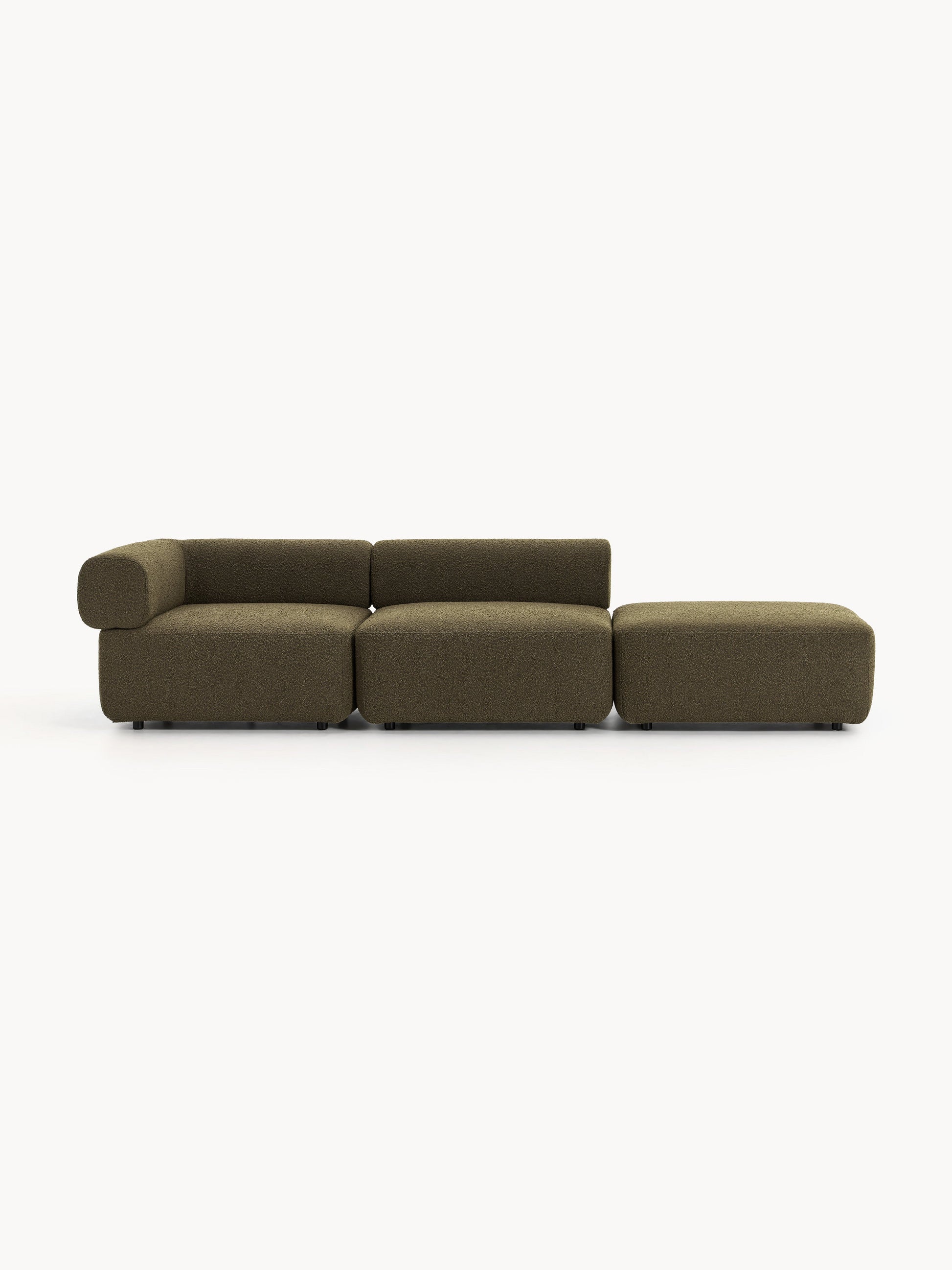 Antonzo Modular Bouclé Ottoman