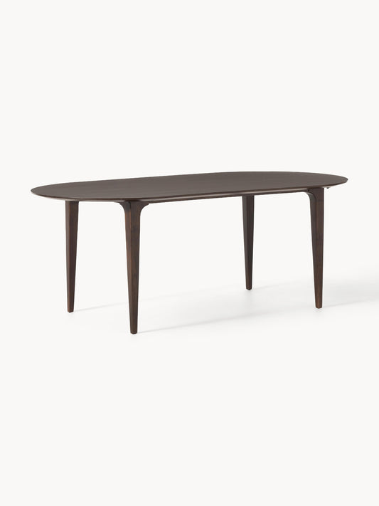 Archito Oval Mango Wood Dining Table, 200 x 100 cm