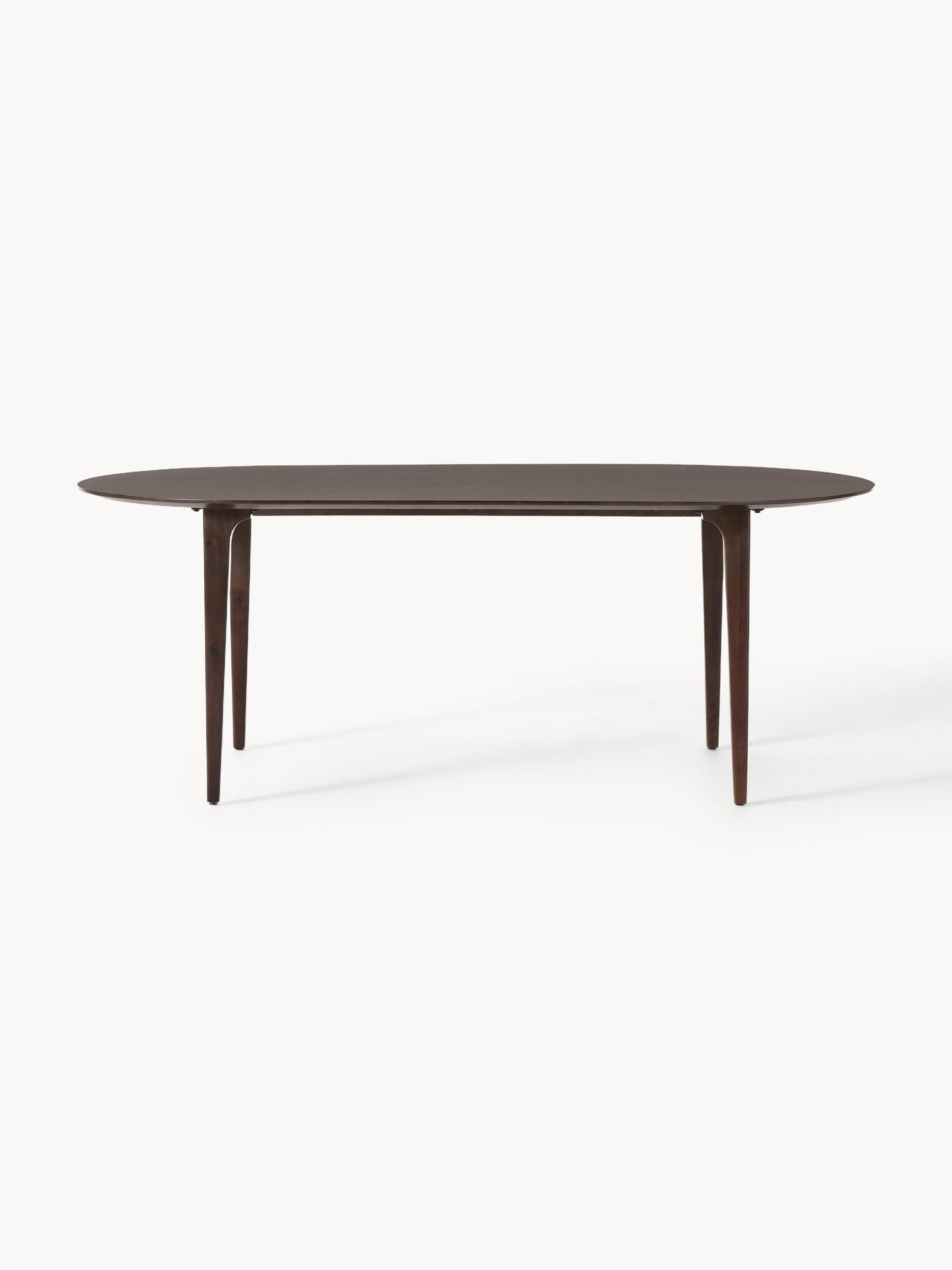 Archito Oval Mango Wood Dining Table, 200 x 100 cm