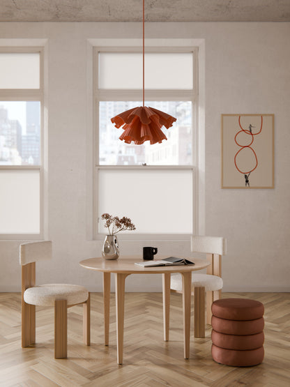Archito Round Dining Table in Oak, Ø 110 cm