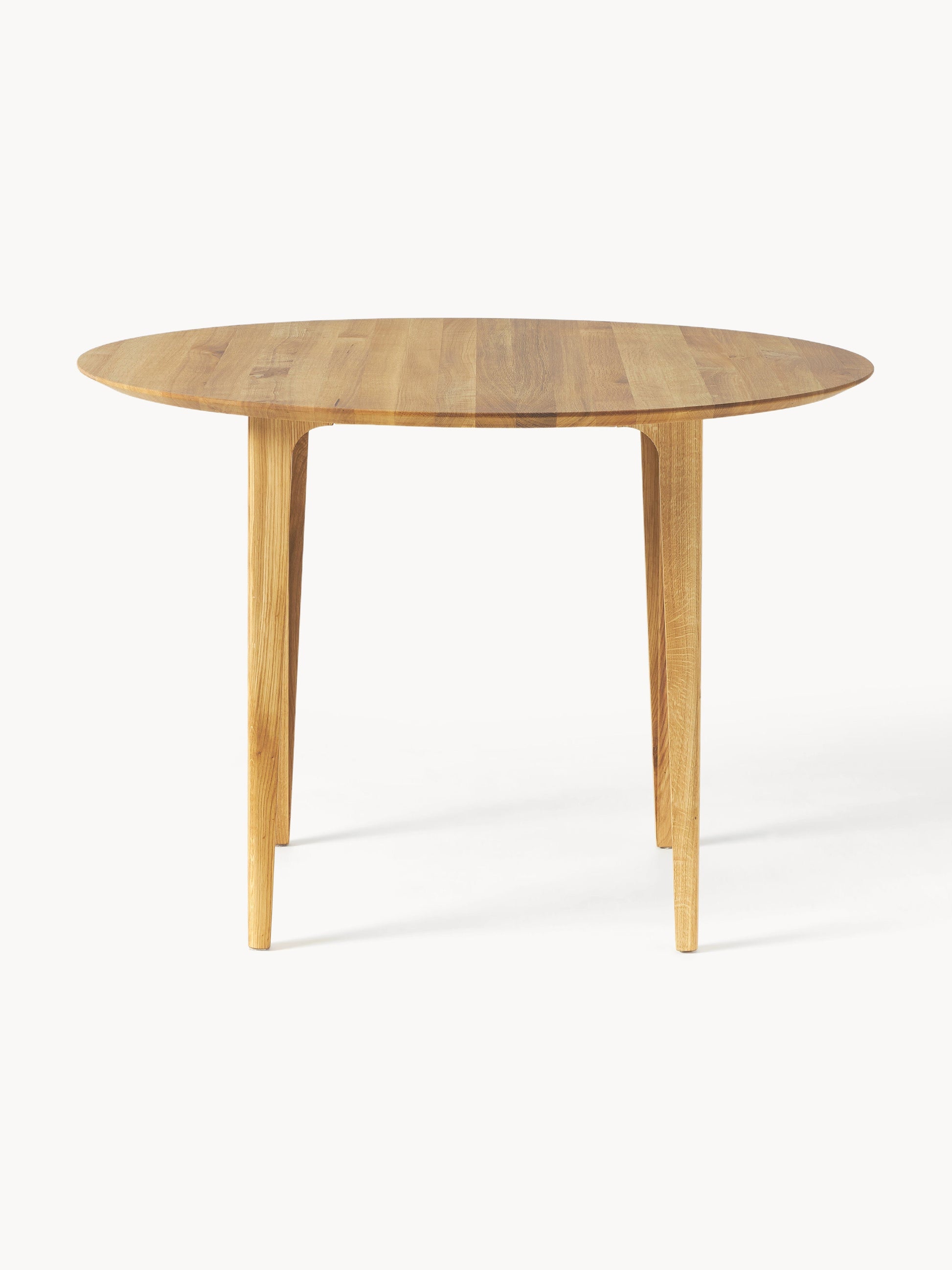 Archito Round Dining Table in Oak, Ø 110 cm