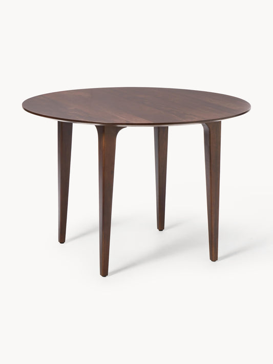 Archito Round Mango Wood Dining Table, Ø 110 cm