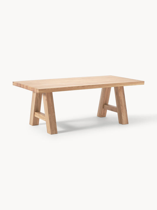 Ashtino Dining Table in Oak, in Various Sizes