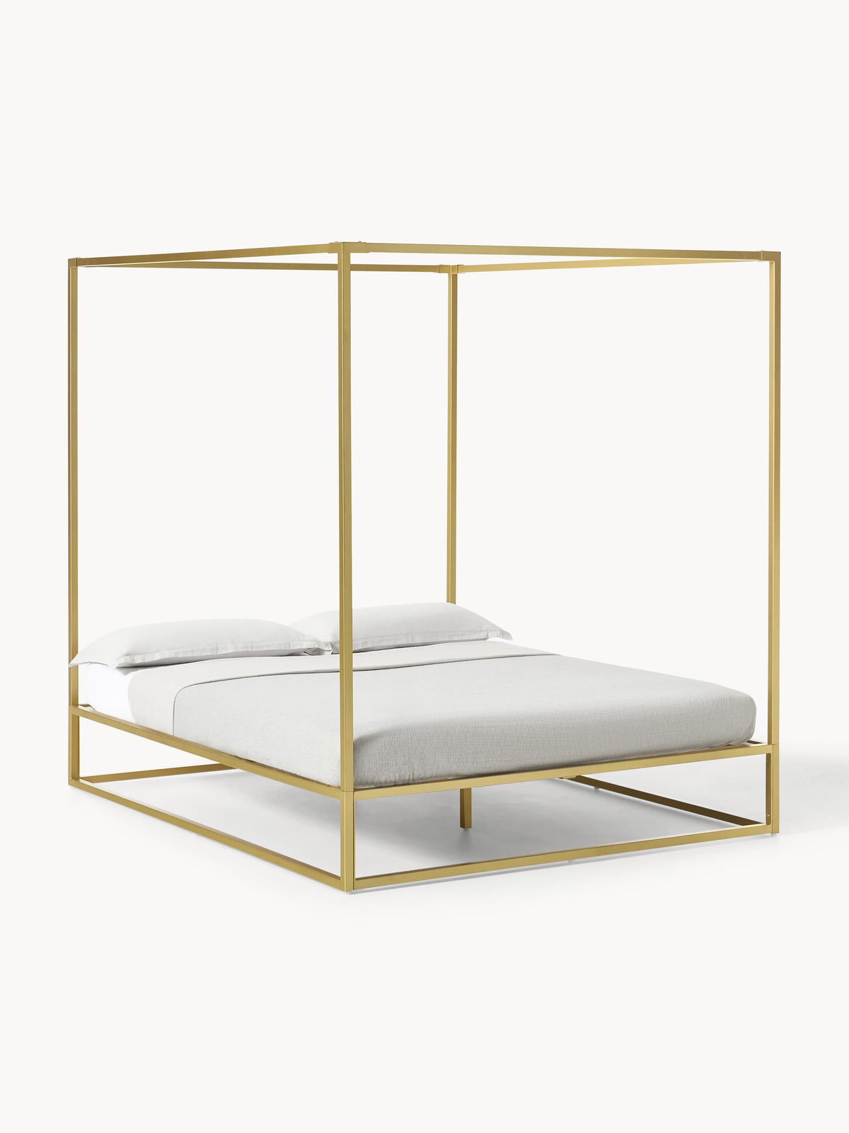 Bellara Four-Poster Bed in Metal