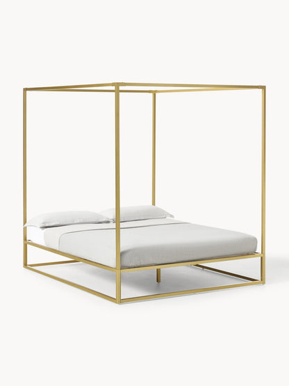 Bellara Four-Poster Bed in Metal
