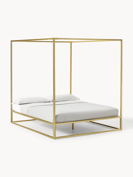 Bellara Four-Poster Bed in Metal