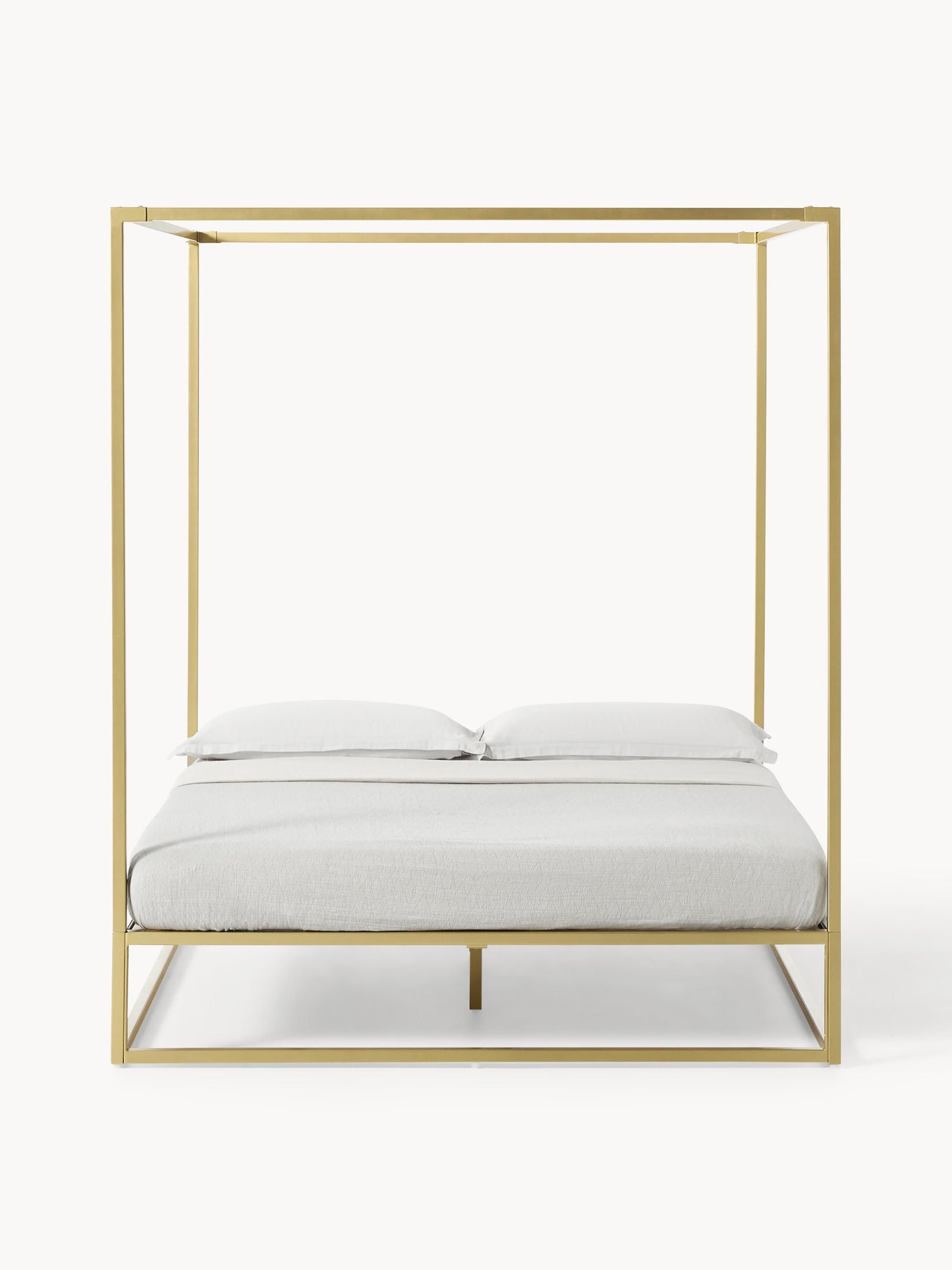Bellara Four-Poster Bed in Metal