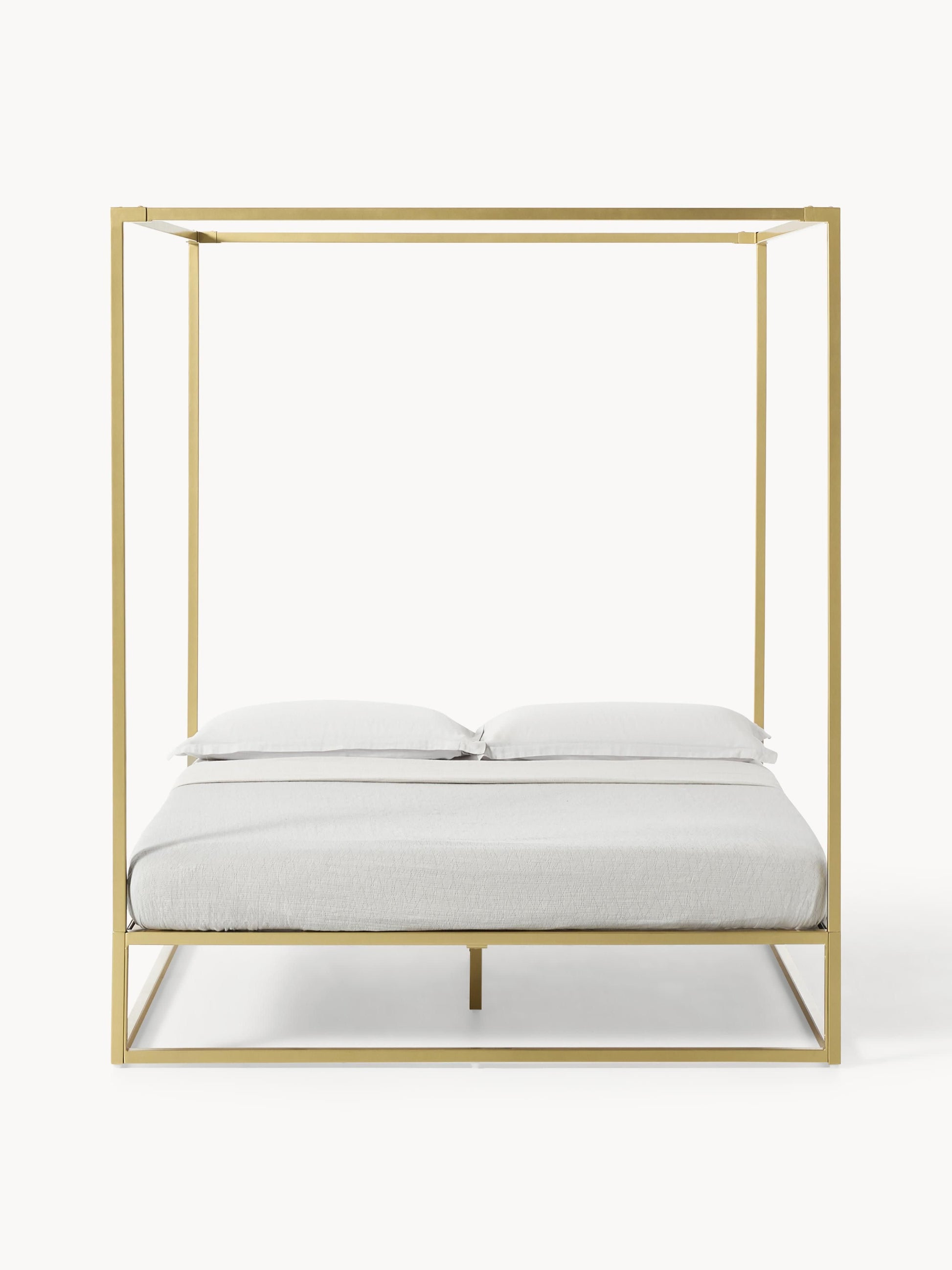 Bellara Four-Poster Bed in Metal