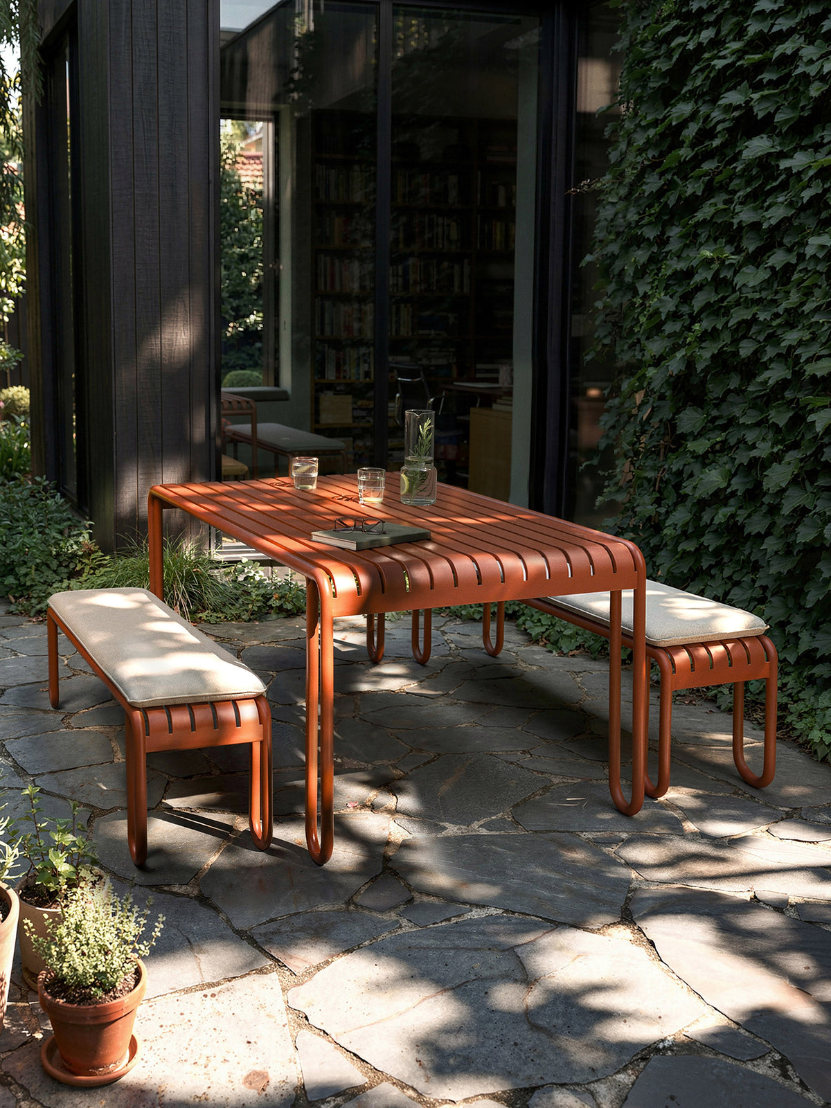 Caiden Garden Table, 180 x 90 cm