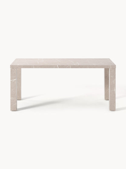 Carletto Dining Table in Marble Look, 180 x 90 cm