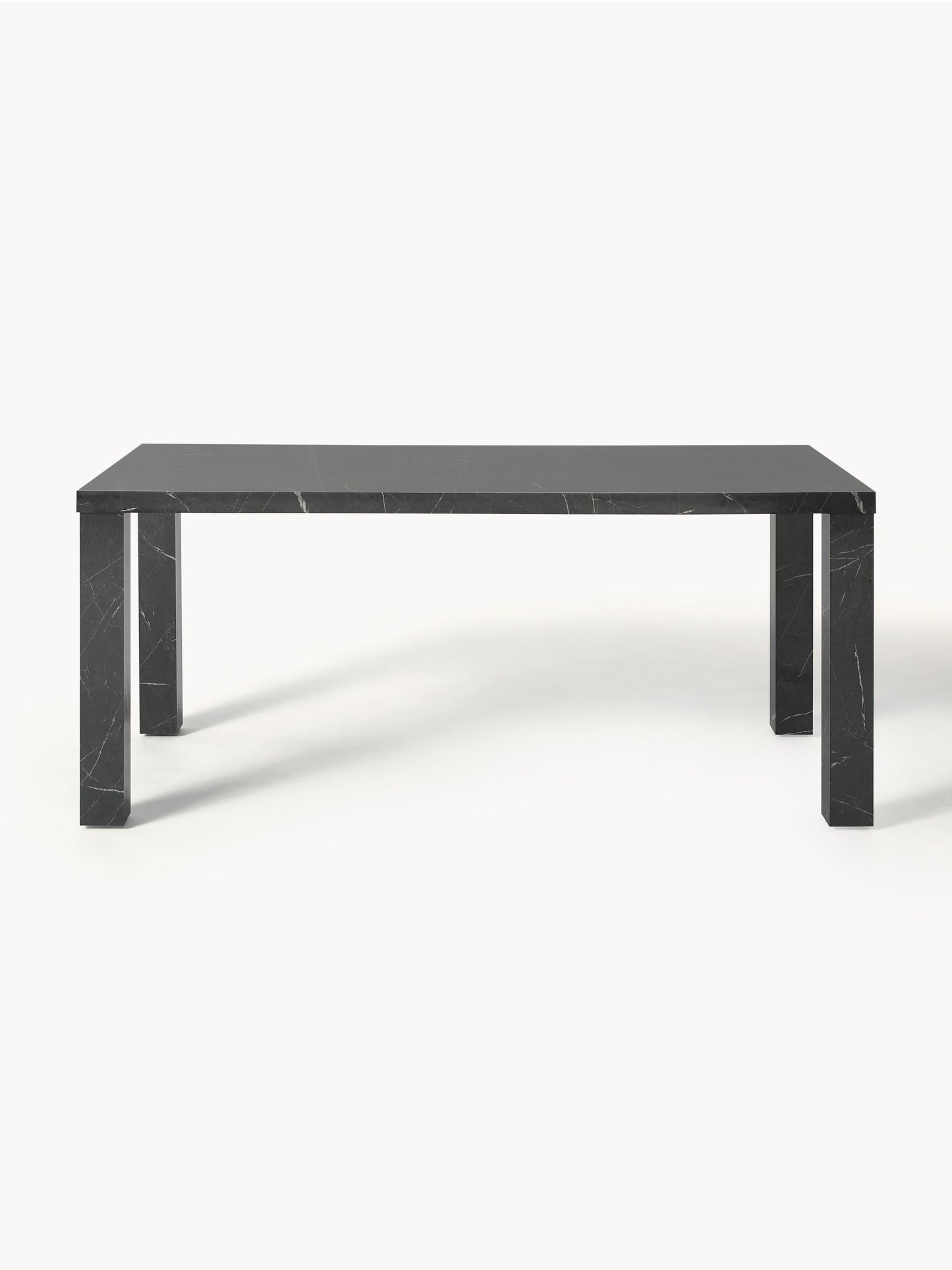Carletto Dining Table in Marble Look, 180 x 90 cm